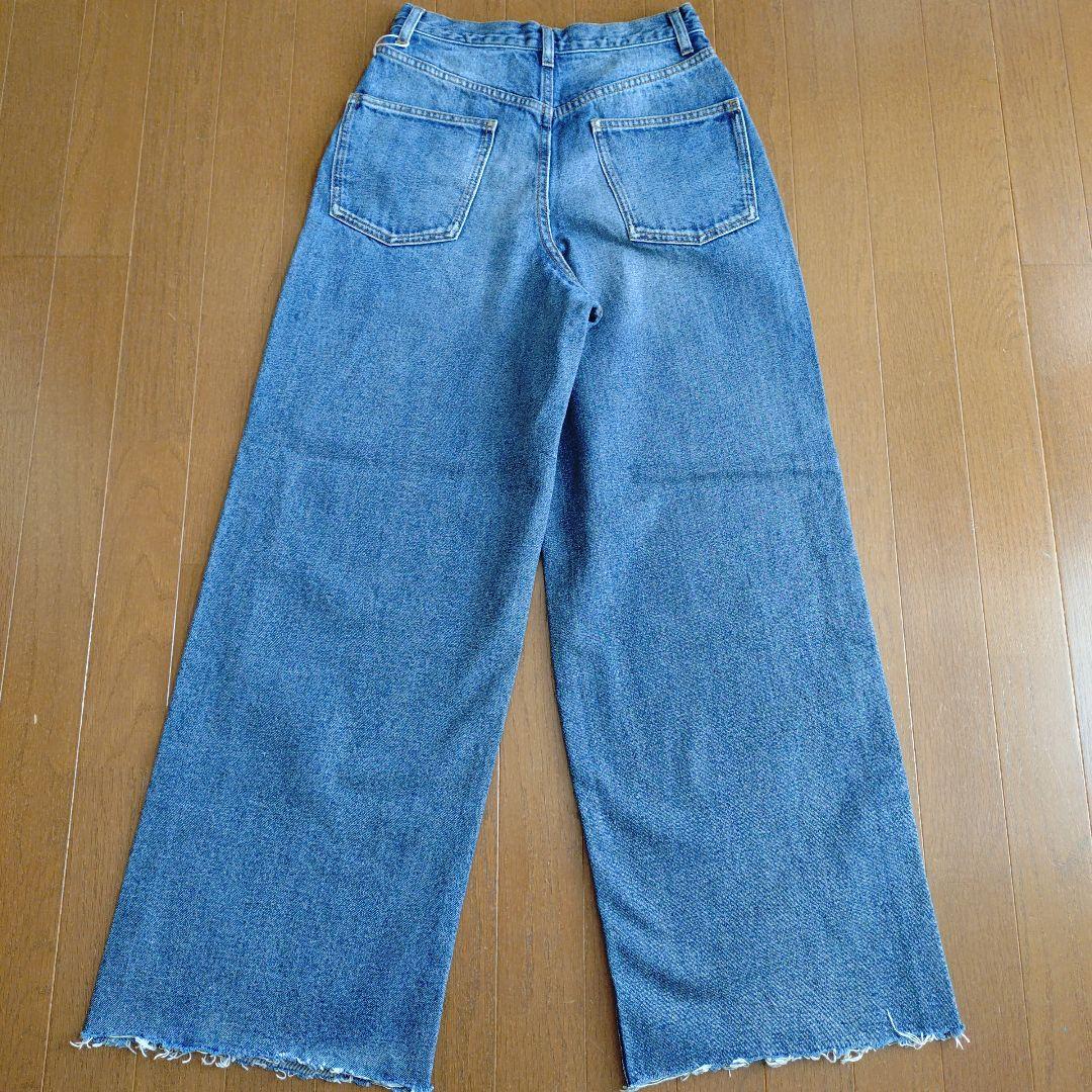 AMERI VINTAGE アメリヴィンテージ ワイドレッグデニム ブルー