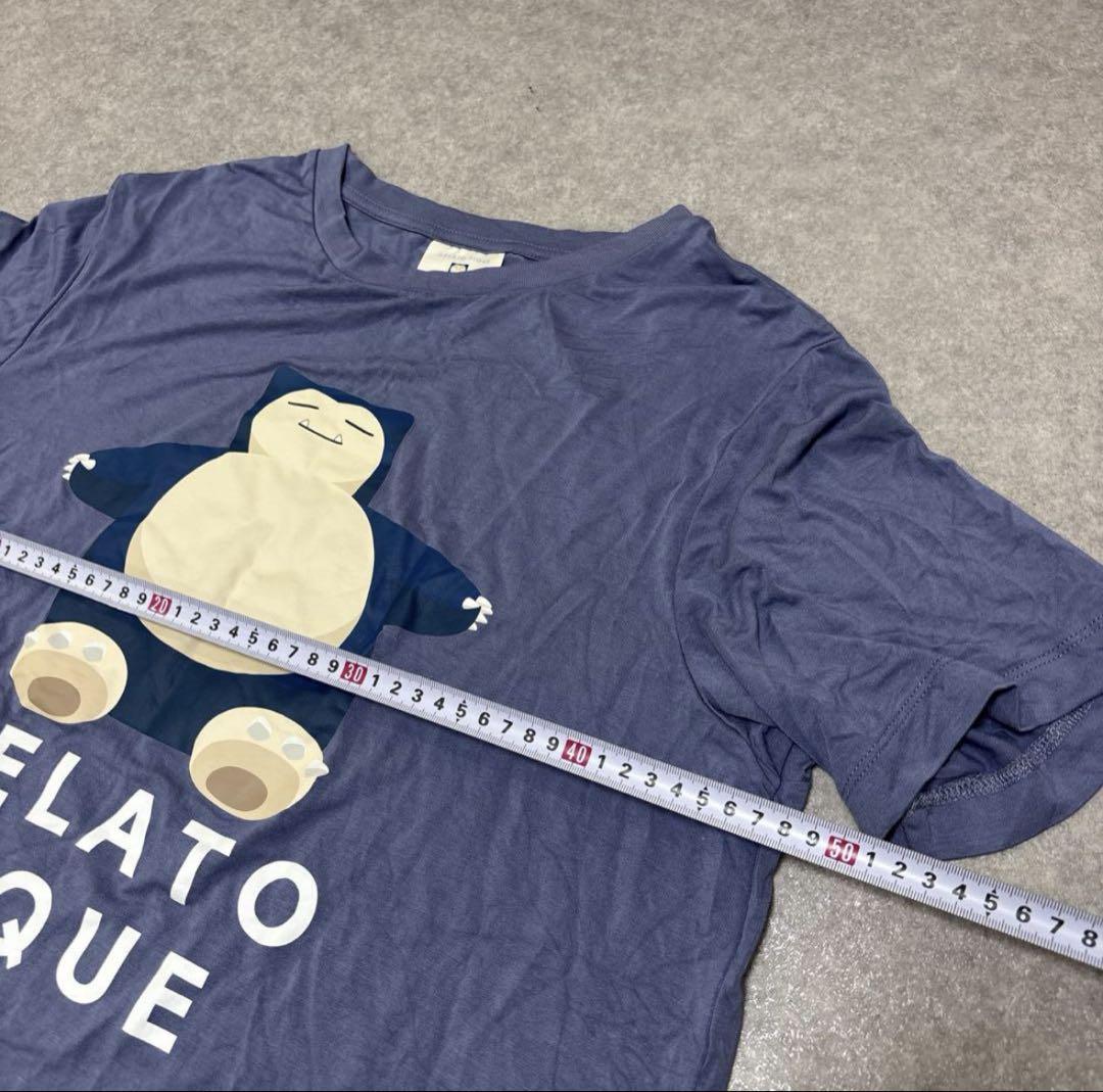 ポケモンスリープ　接触冷感プリントTシャツ＆ショートパンツセット　カビゴン