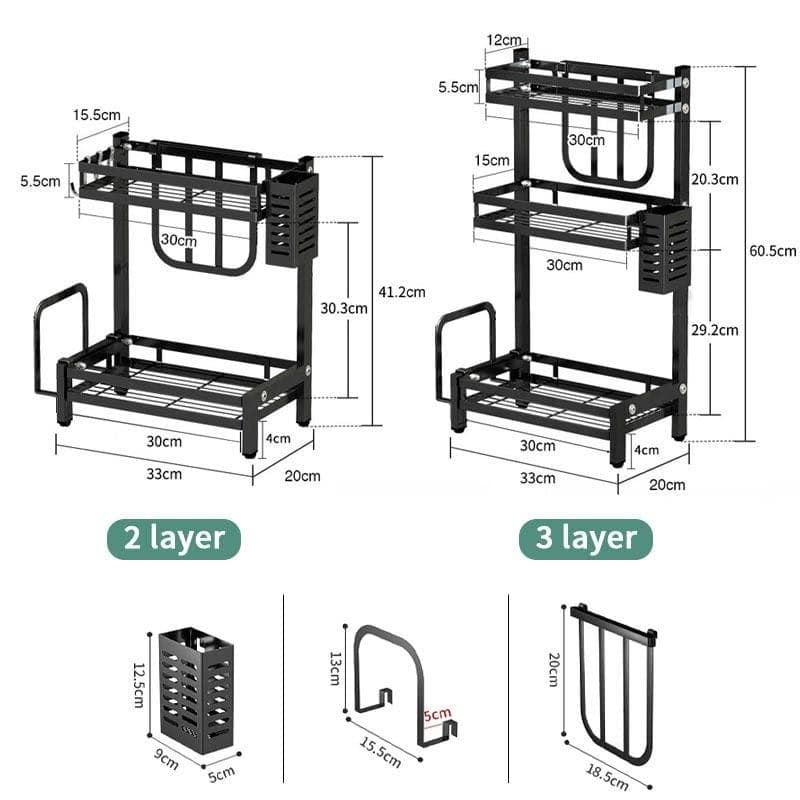 調味料収納ラック - おしゃれで実用的なキッチンオーガナイザー