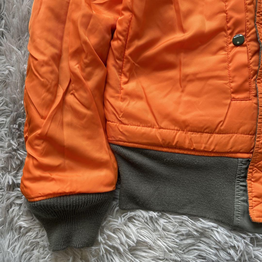 ALPHA INDUSTRIES リバーシブル MA-1フライトジャケット XS