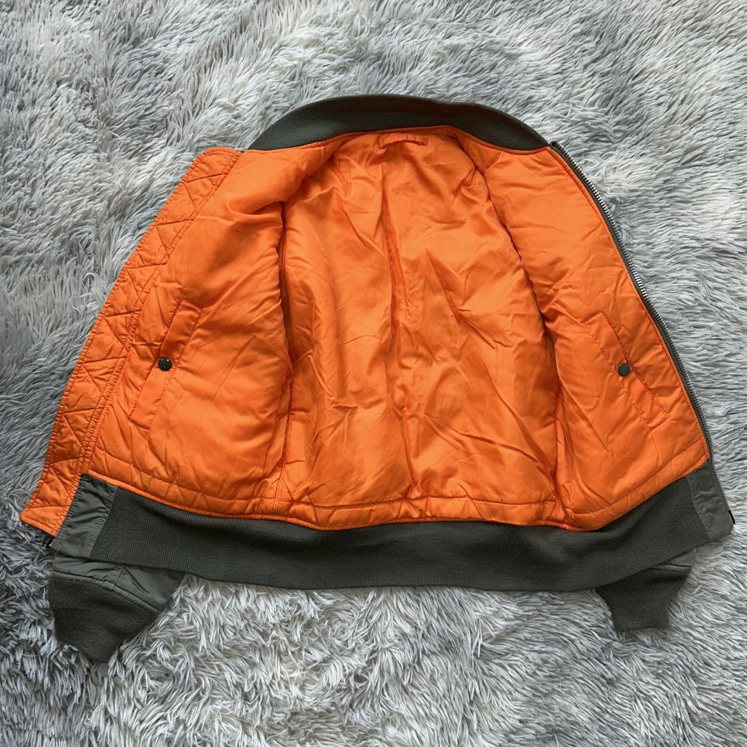 ALPHA INDUSTRIES リバーシブル MA-1フライトジャケット XS