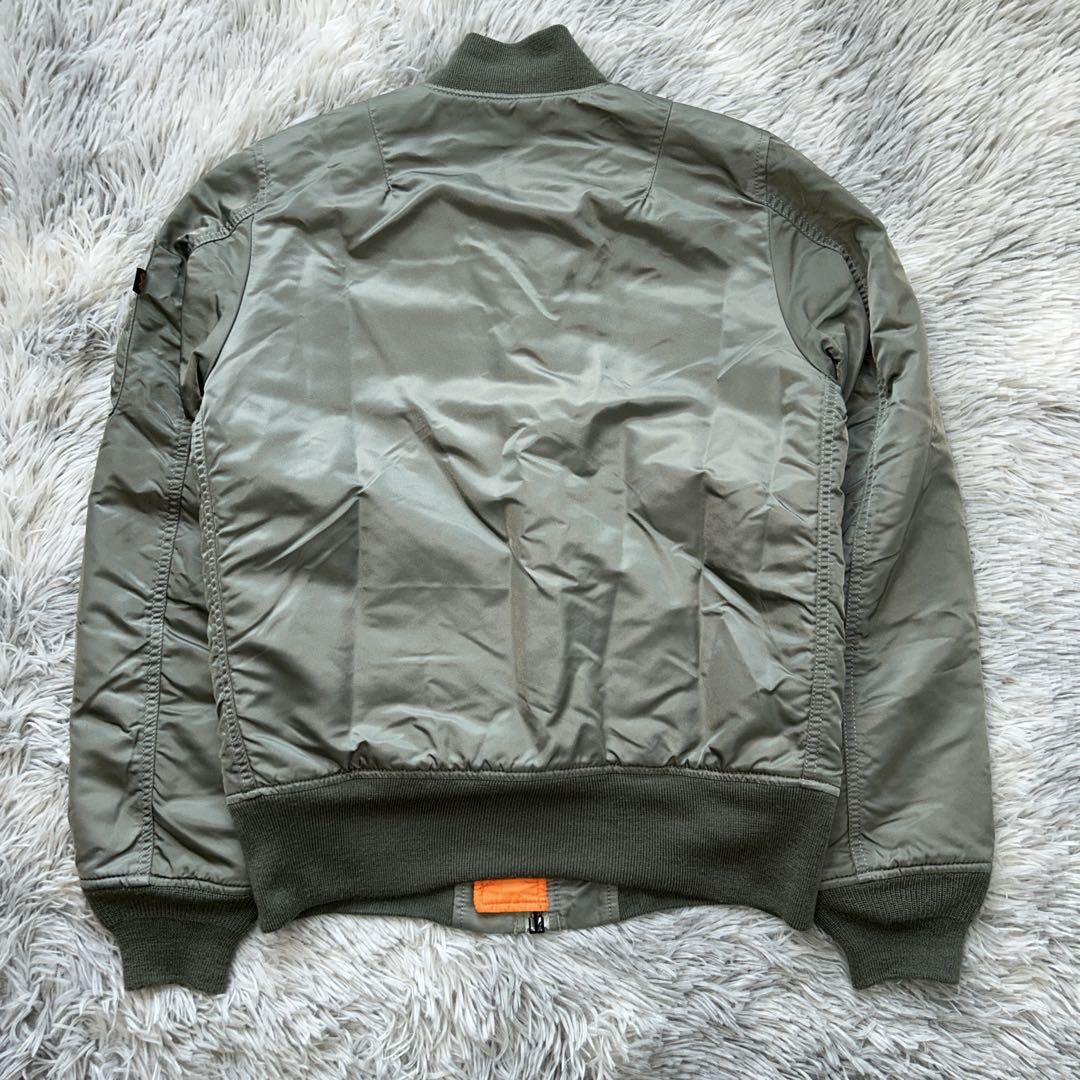 ALPHA INDUSTRIES リバーシブル MA-1フライトジャケット XS