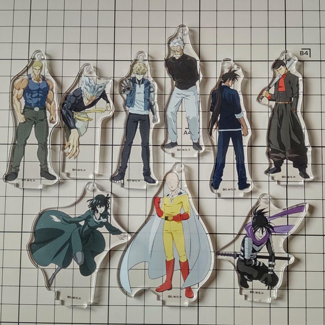 ワンパンマン アクリルスタンド 9個セット - メルカリ