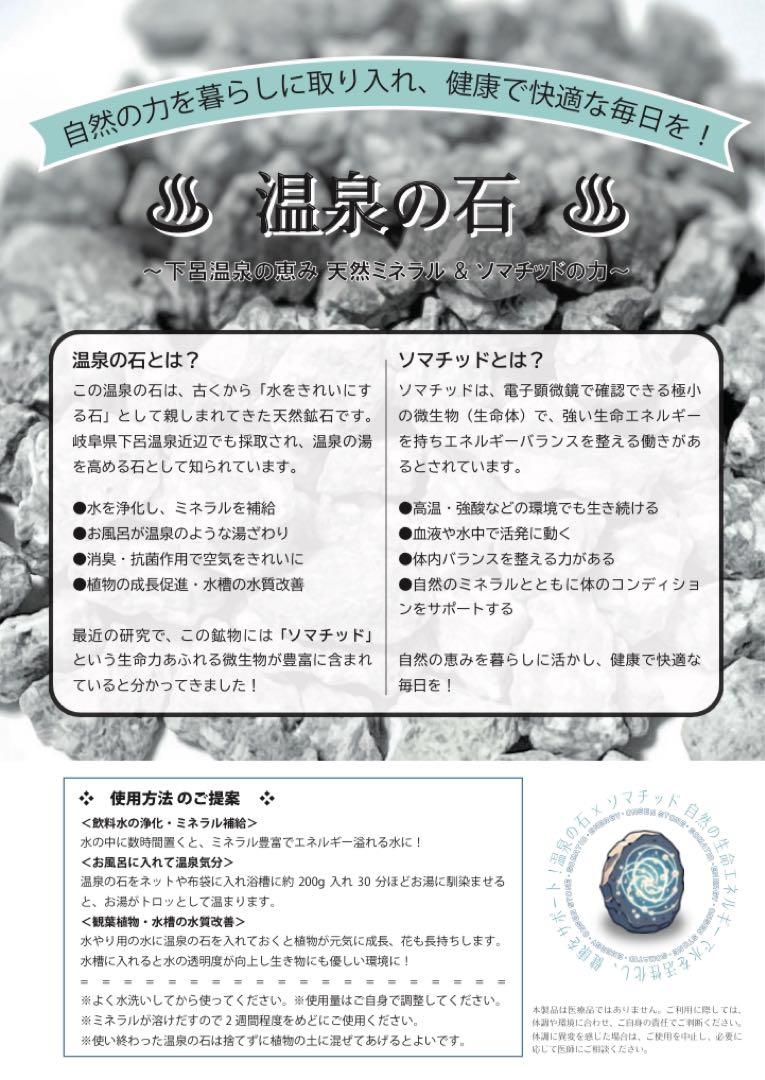 古代ソマチッド［石タイプ100g+粉タイプ100g+オマケ］