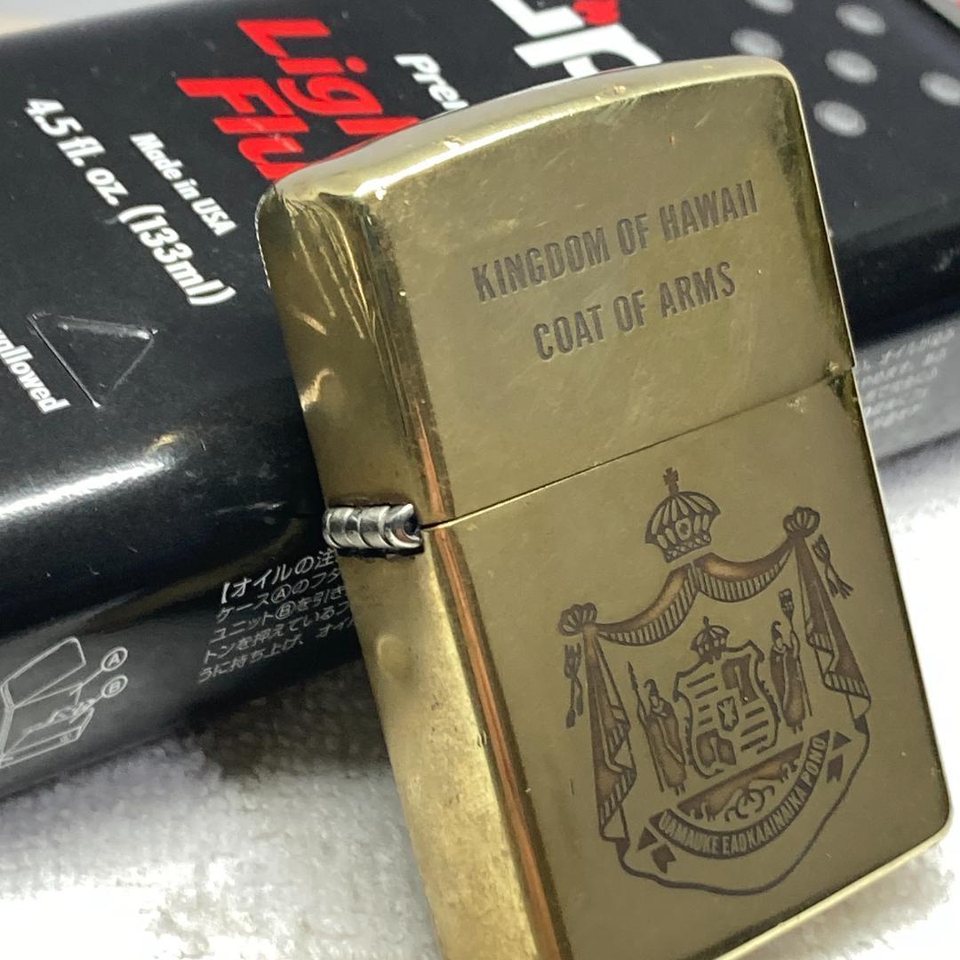 ★ZIPPO ライター★KINGDOM OF HAWAII 16年製 着火OK