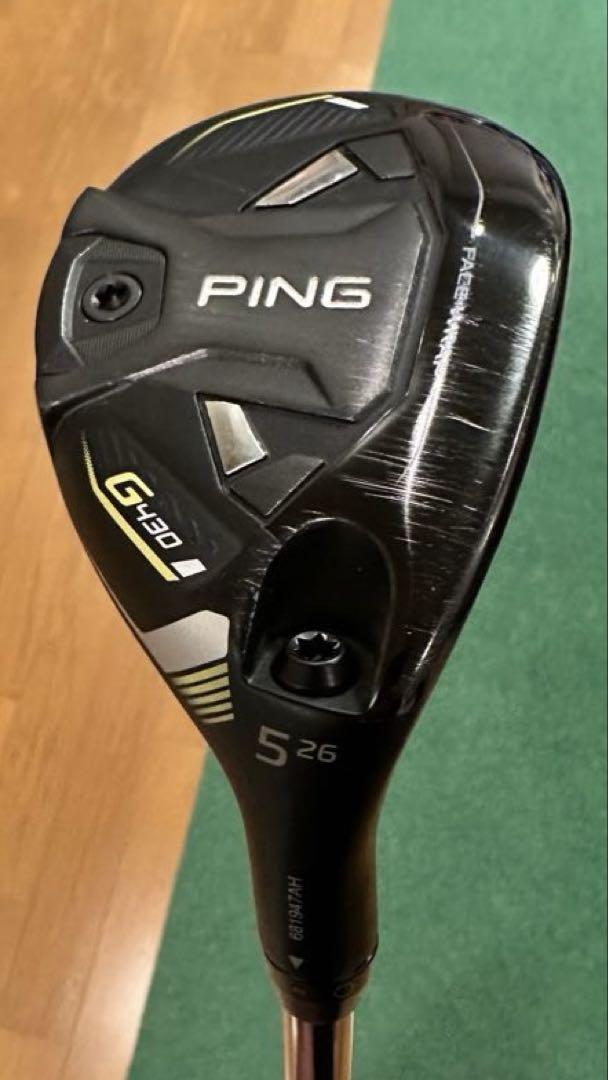 【当店一番人気】 PING 26度 ユーティリティ 5番 G430 クラブ