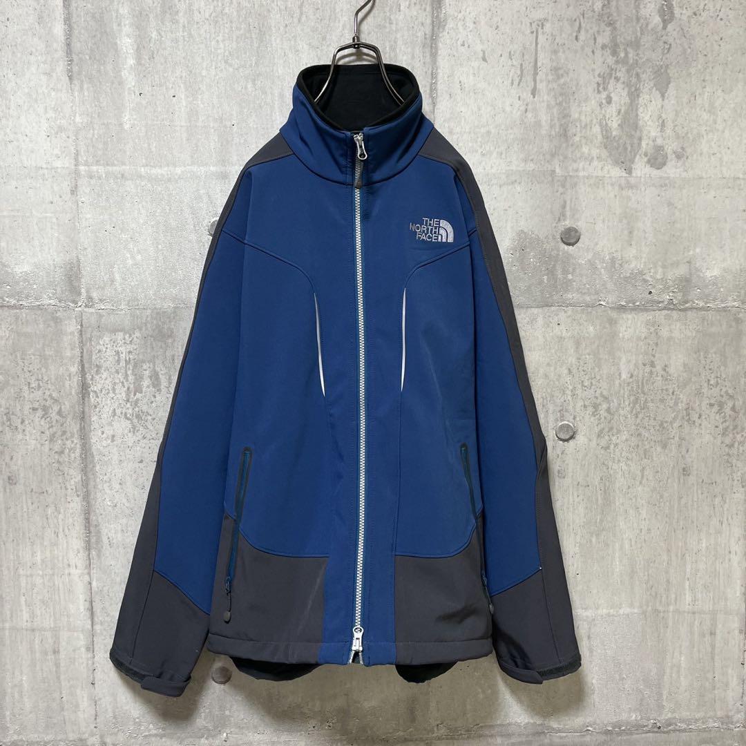ノースフェイス　ジャケット　ブルーグレー　メンズM