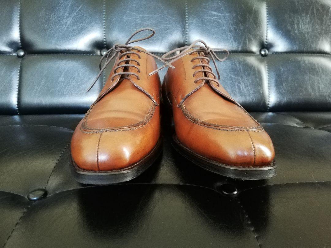 超激得SALE 美品 6.5 NY023 ドレスシューズ nLVuA-m48719100633 NEWYORKER Uチップ 日本製通販