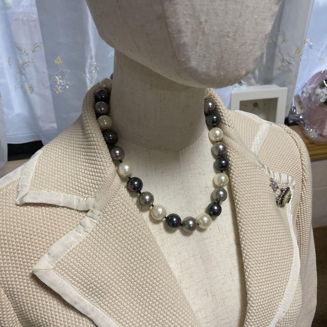 マサミパール(マルチカラー)ネックレス未使用