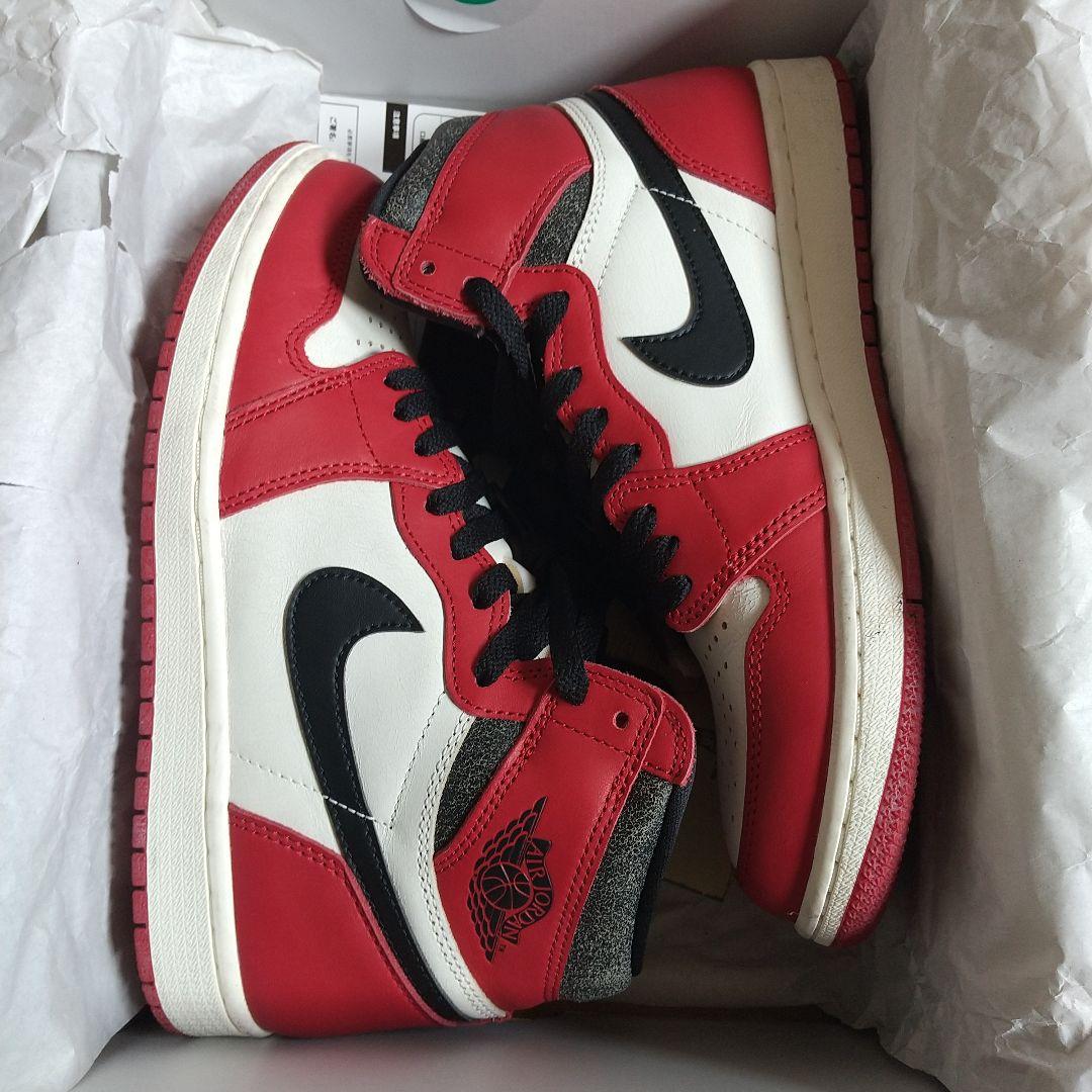 最終値下げaj1 シカゴ LOST＆found/Chicago 27.5 NIKE/ナイキ】よりAir Jordan 1 High OG Lost & Found/Chicagoが