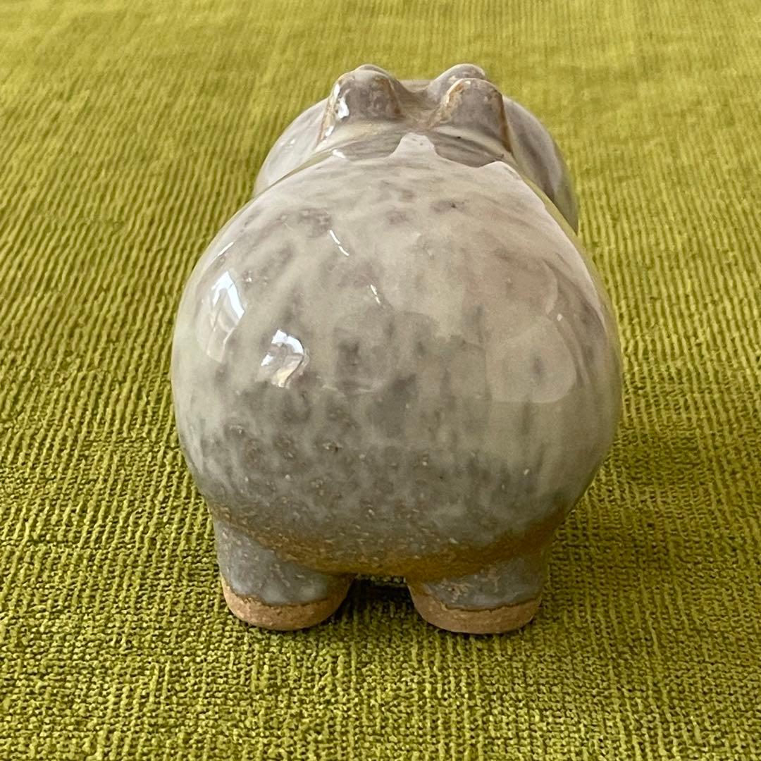 は自分にプチご褒美を リサラーソン MENAGERI Flodhast カバ 置物