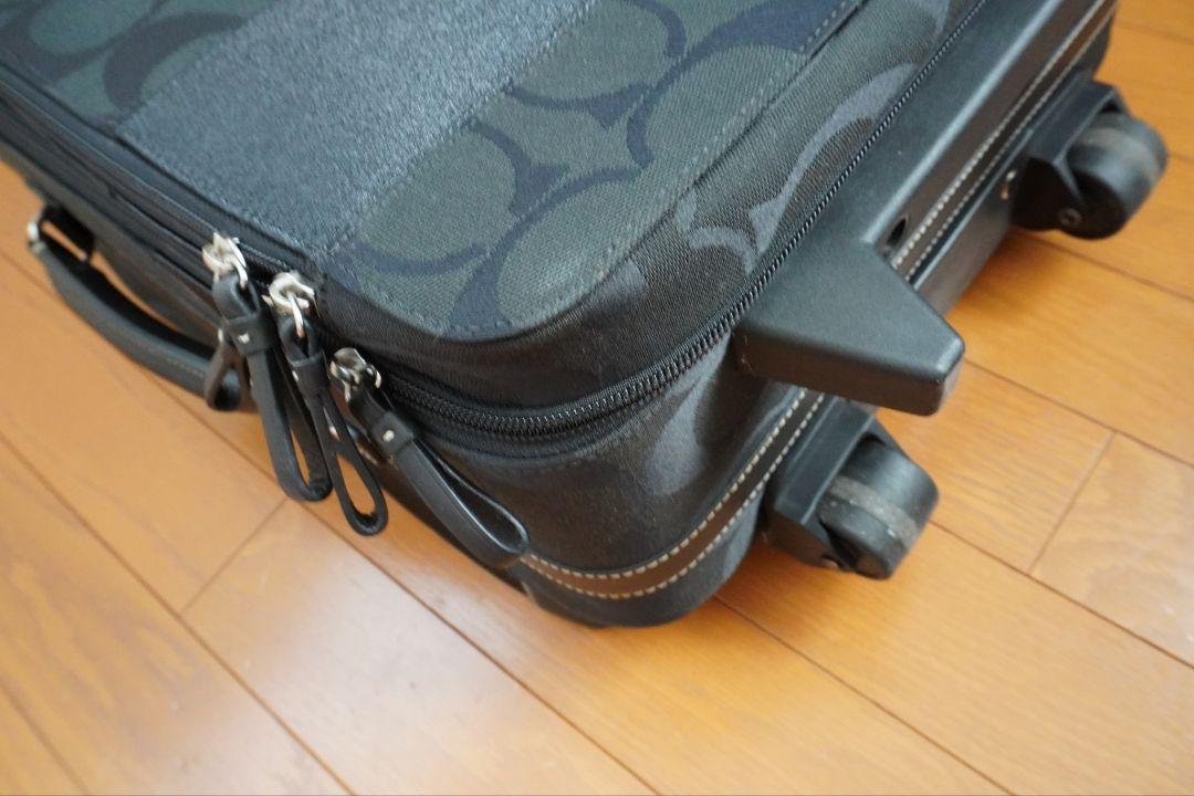 COACH ブラック キャリーケース