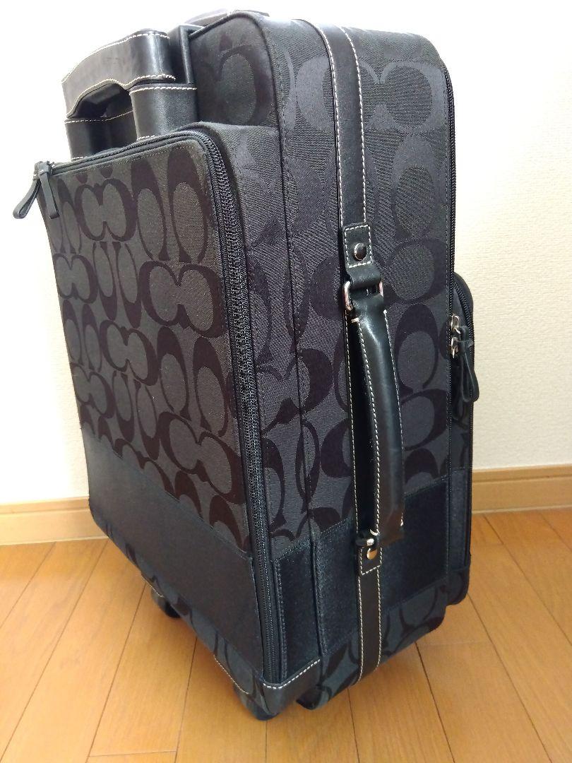 COACH ブラック キャリーケース