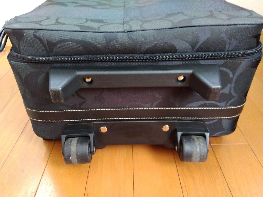 COACH ブラック キャリーケース