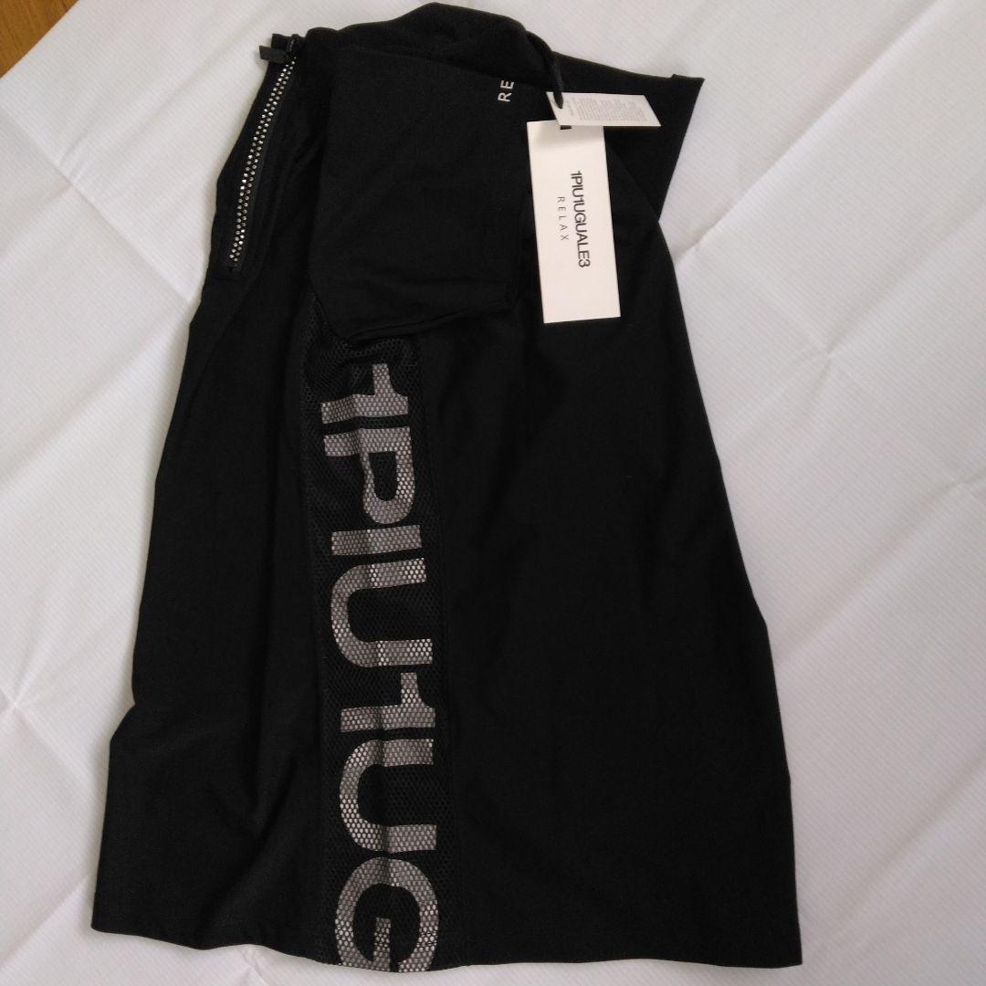 【高い素材】 1PIU1GUALE3 メンズゴルフシャツ 黒 ハーフジップ - メルカリ メンズウェア