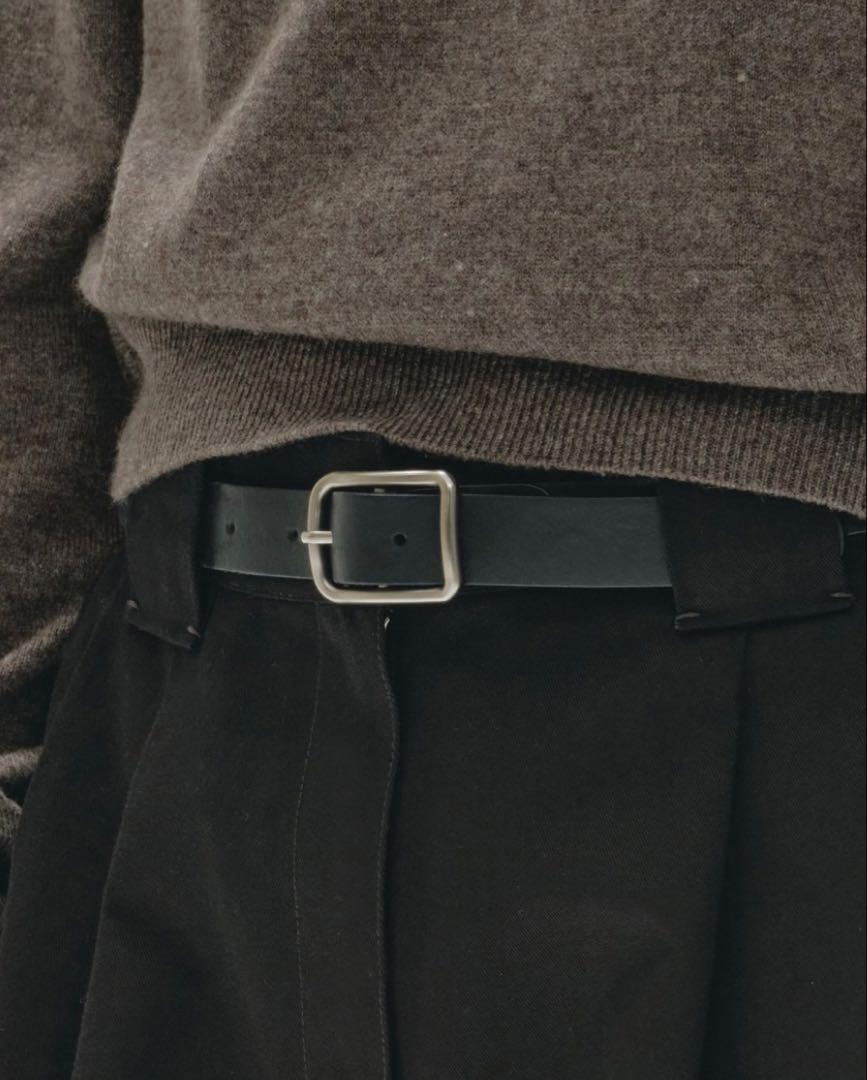 美品　TODAYFUL Backle Leather Belt