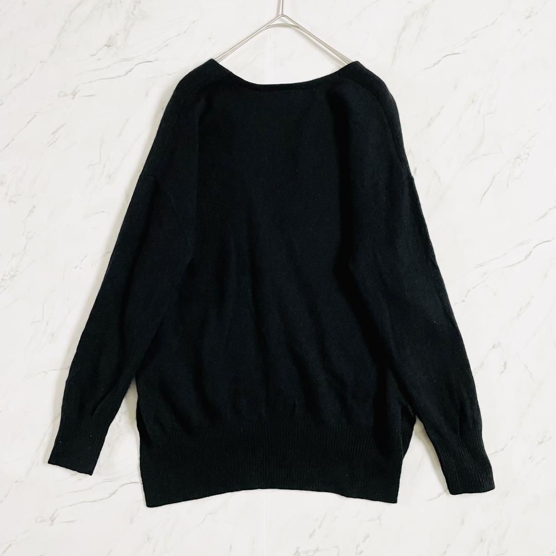 4273 ★専用★ジャーナルスタンダード　Vネックニット カシミヤ100％　黒