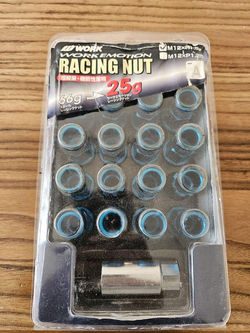 WORK RACING NUT M12xP1.5 16個セット