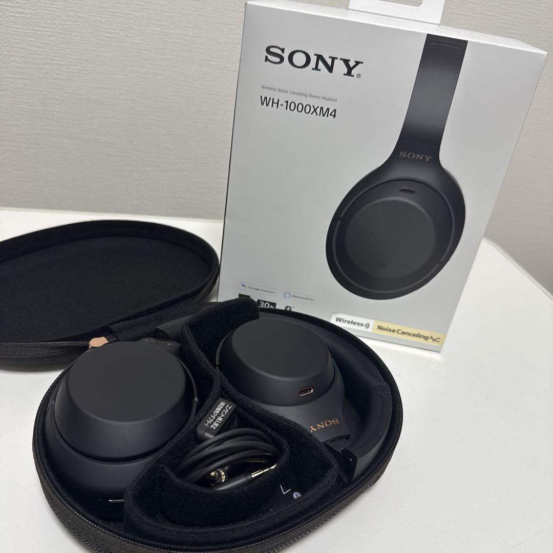 ソニー　ワイヤレスノイズキャンセリング　ヘッドホン WH-1000XM4