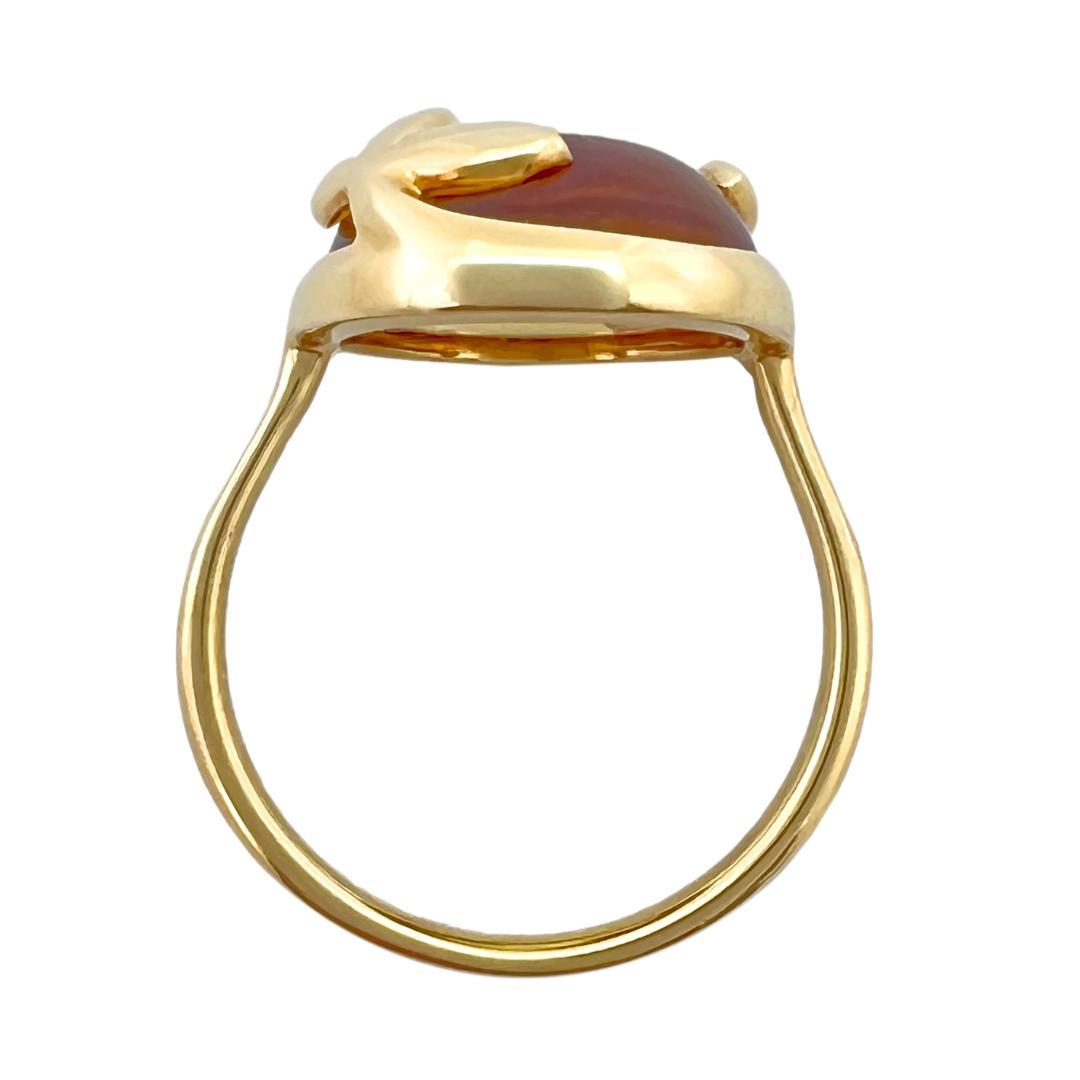 ティファニー オリーブリーフ シトリン K18 パロマピカソ 11号 リング ティファニー オリーブリーフ シトリン K18 パロマピカソ 11号 リング