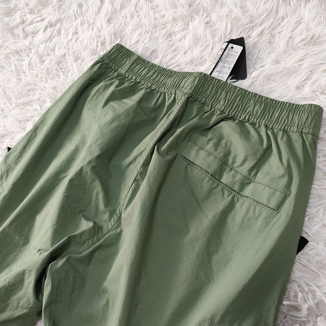 【新品タグ付】STONE ISLAND カーゴパンツ ストレッチ カーキ W30