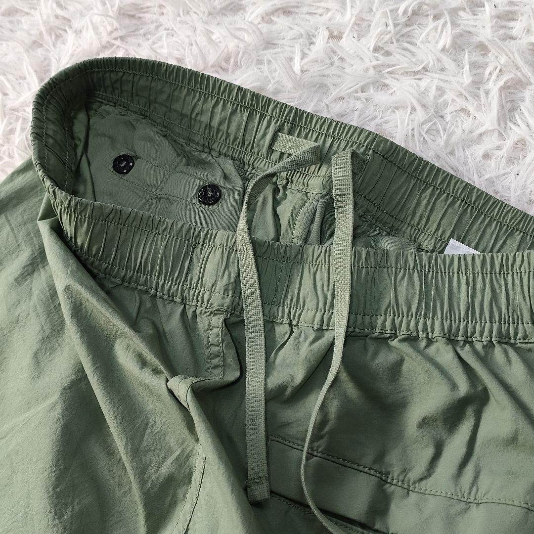 【新品タグ付】STONE ISLAND カーゴパンツ ストレッチ カーキ W30