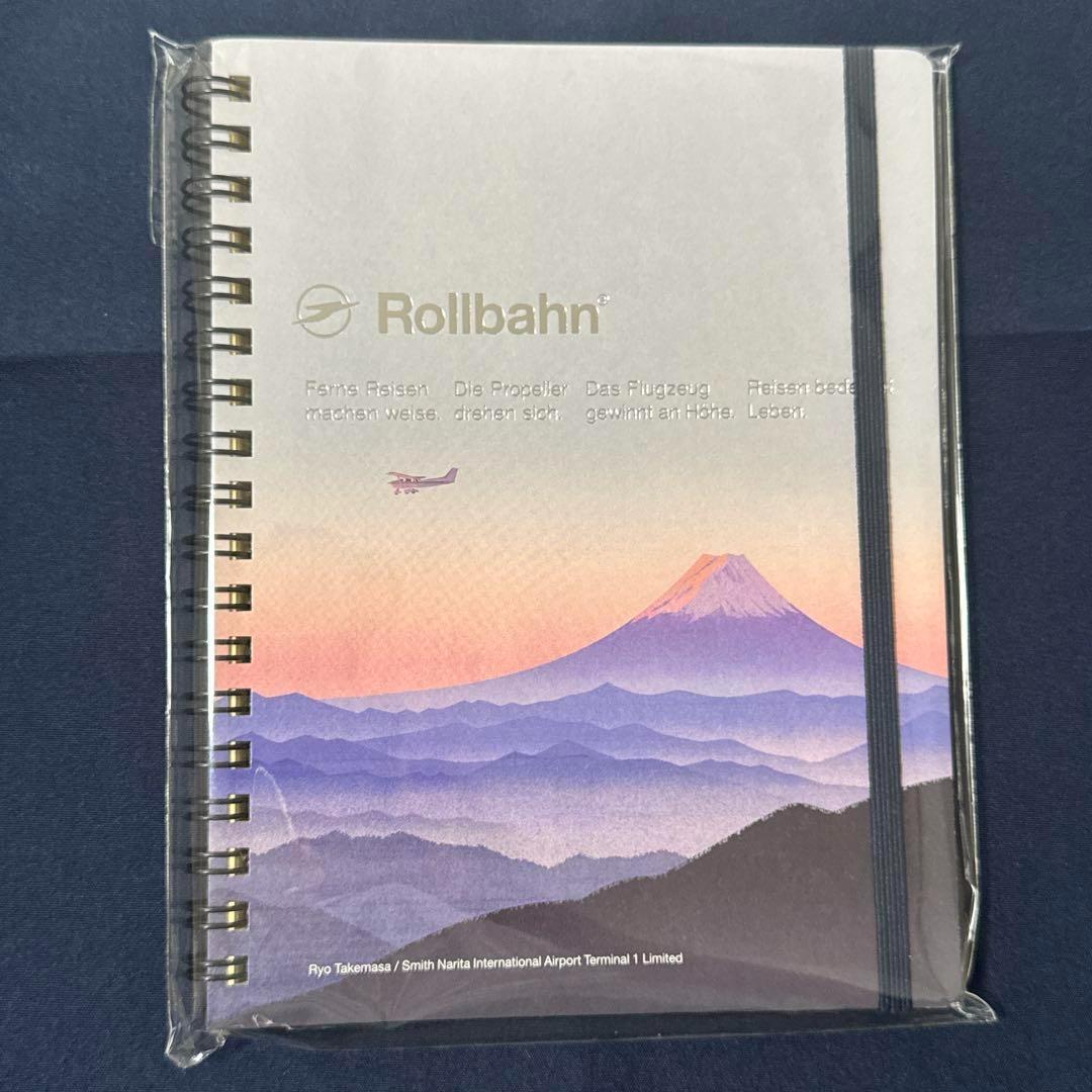 成田空港限定 ロルバーン Rollbahn ポケット付メモ 4冊セット