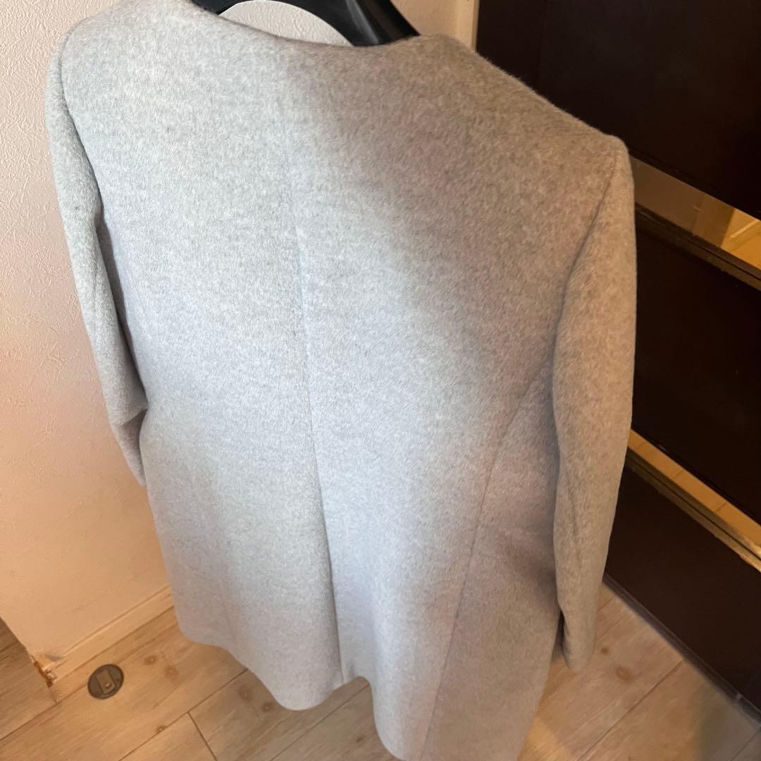 新品☆ANAYI 2wayノーカラーコート/セオリー、23区、セルフォード 新品☆ANAYI 2wayノーカラーコート/セオリー、23区、セルフォード