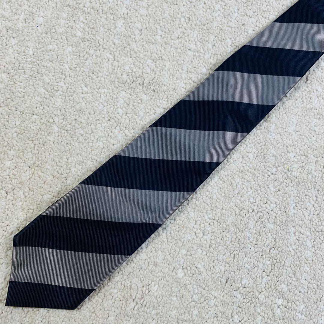 COMME des GARCONS HOMME DEUX ネクタイ　グレー　紺