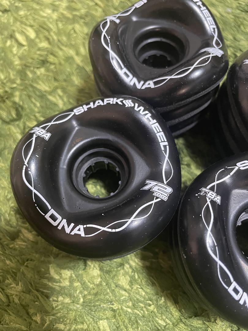 ［新品 ］シャークウィール 72mm 78a ブラック