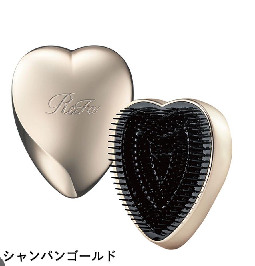 ReFa HEART BRUSH リファ ハートブラシ シャンパンゴールド