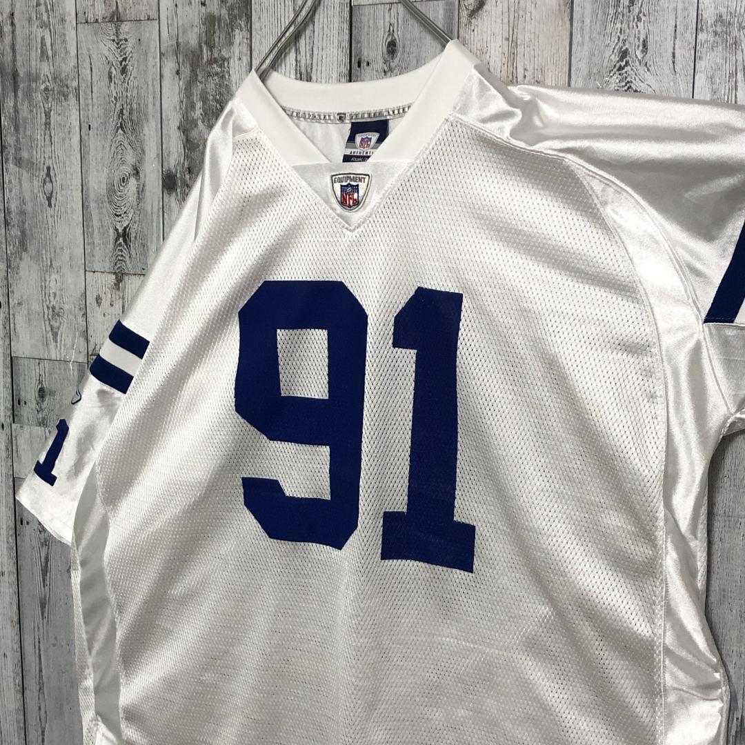 美品★NFLコルツ リーボック 4XL アメフトゲームシャツ ユニフォーム.