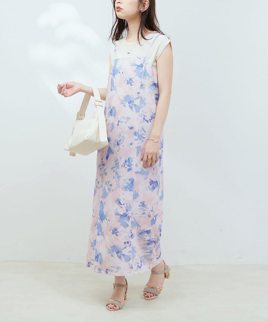 タグ付新品♪naturalcoutureキャミワンピにもなるナチュの2WAY浴衣