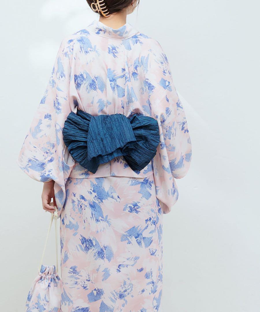 タグ付新品♪naturalcoutureキャミワンピにもなるナチュの2WAY浴衣