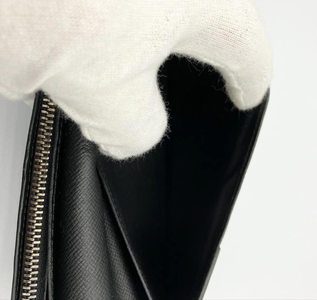【美品】正規品　LOUIS VUITTON モノグラム 長財布　ブラック