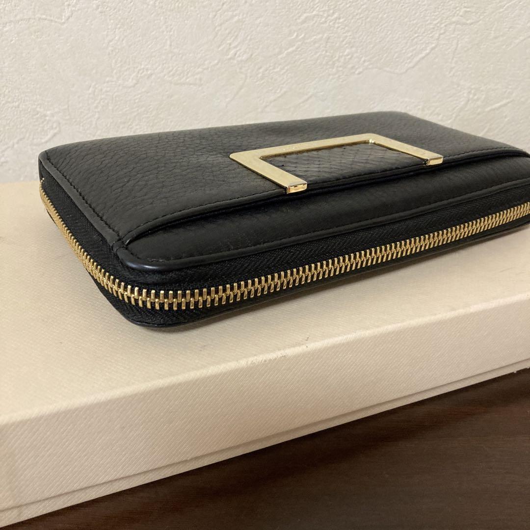 JIMMY CHOO ジミーチュウ 財布 長財布 ラウンドファスナー