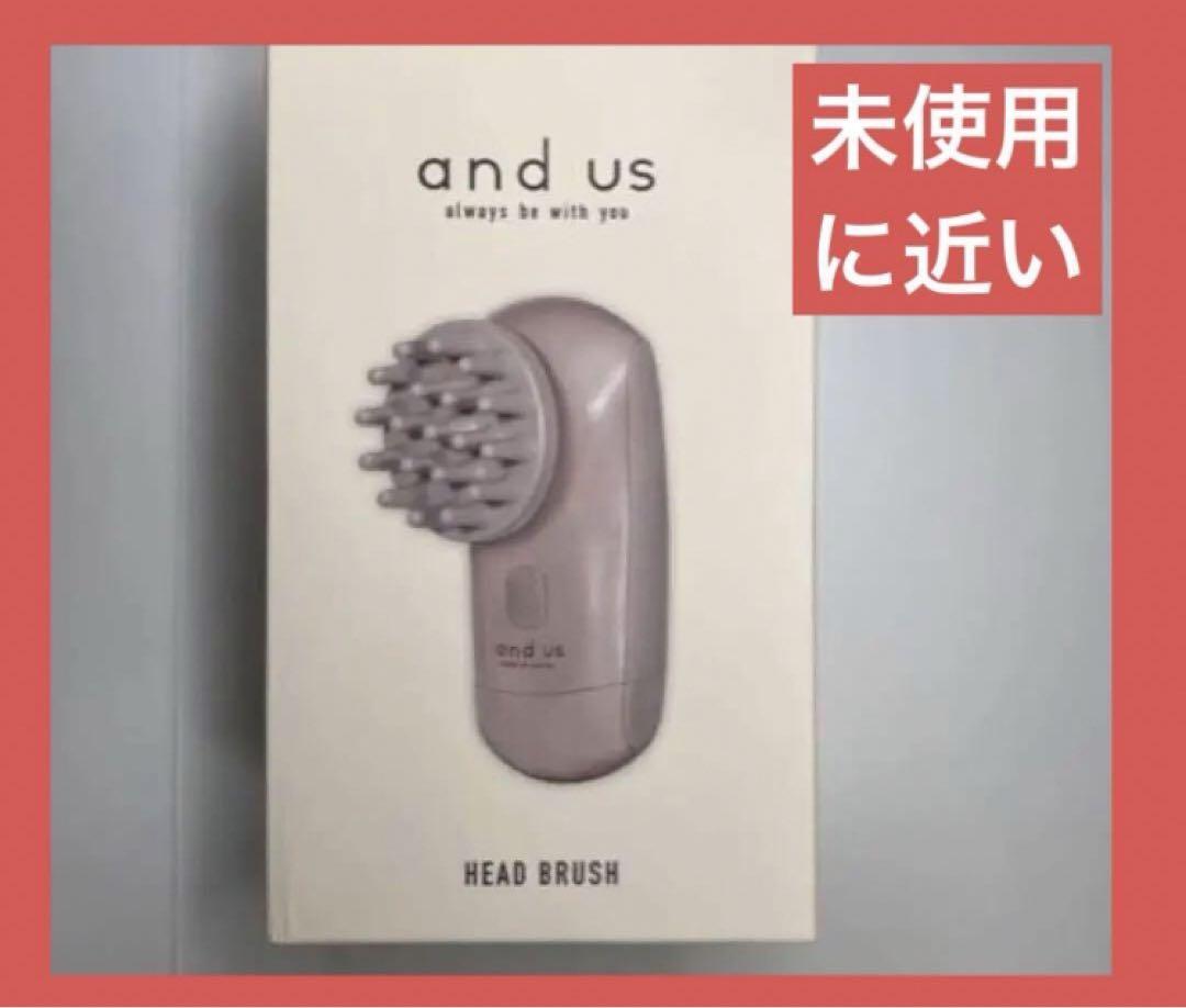 【未使用に近い】 3coins ヘッドマッサージブラシ