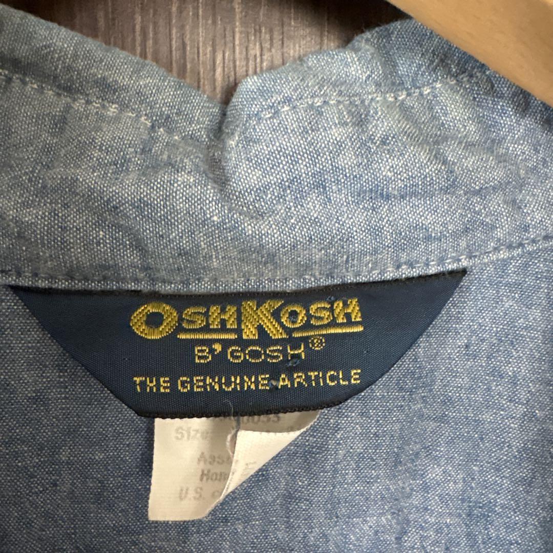 OshKosh オシュコシュ シャンブレーシャツ 80年代 ビンテージ