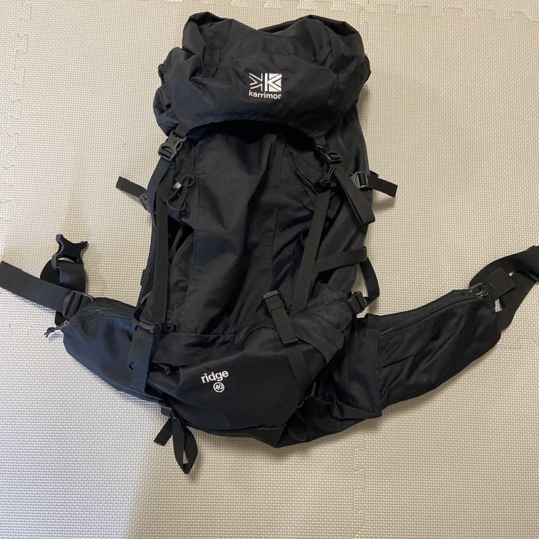 karrimor ridge 40 バックパック ブラック - メルカリ