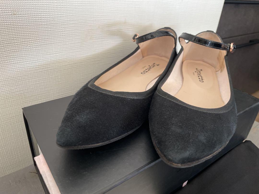 美品　Repetto 38 1/2 メリージェーン