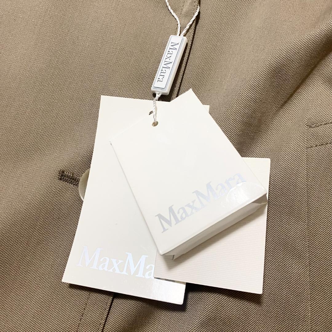新品未使用!送料込み★Max Mara★SALPA コットンウールトレンチコート 画像3