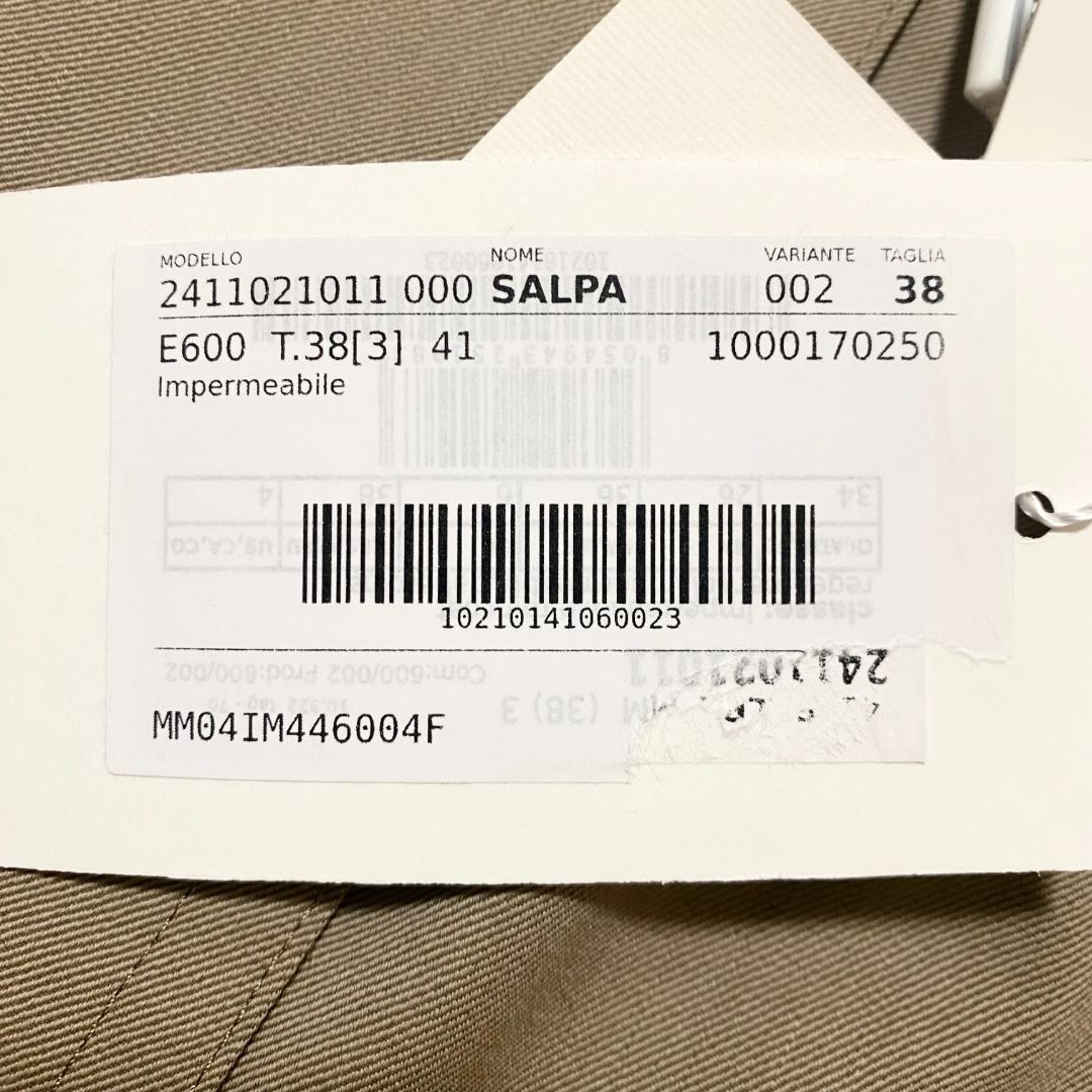 新品未使用!送料込み★Max Mara★SALPA コットンウールトレンチコート 画像4