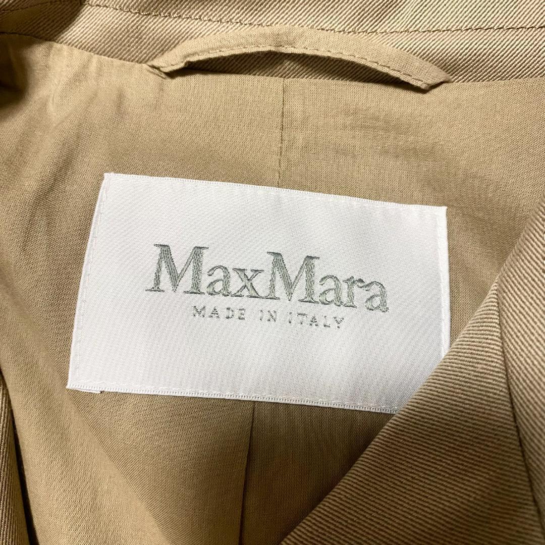 新品未使用!送料込み★Max Mara★SALPA コットンウールトレンチコート 画像5