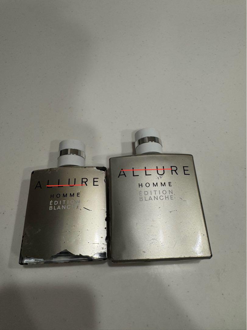 シャネル アリュールオム エディシオンブランシュ EDT 2点 セット