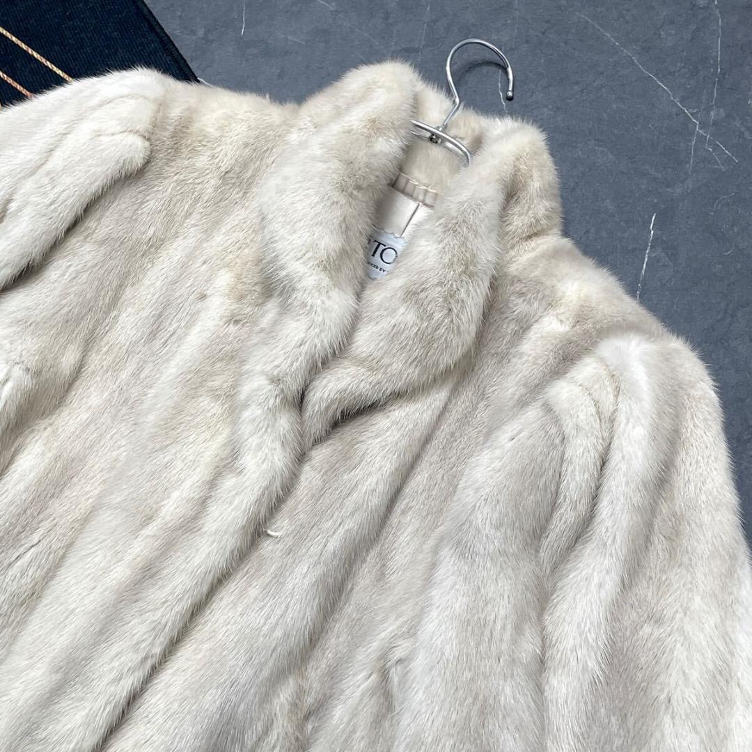 ロングコート リアルファー