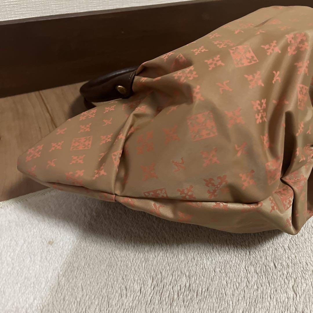 美品 russet ラシット ふっくらミニトートバッグ ピンクベージュ