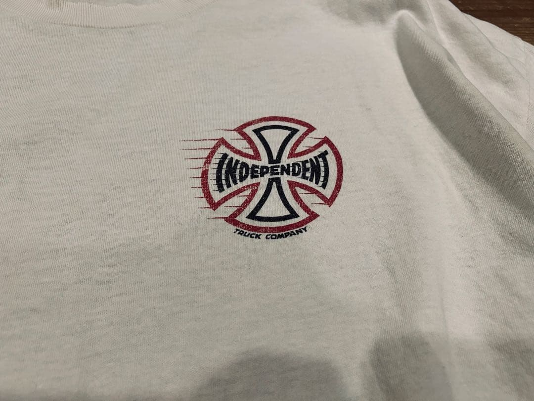 Tシャツ 古着 90s Independent インディペンデント 両面 XL Tシャツ 古着 90s Independent インディペンデント 両面 XL