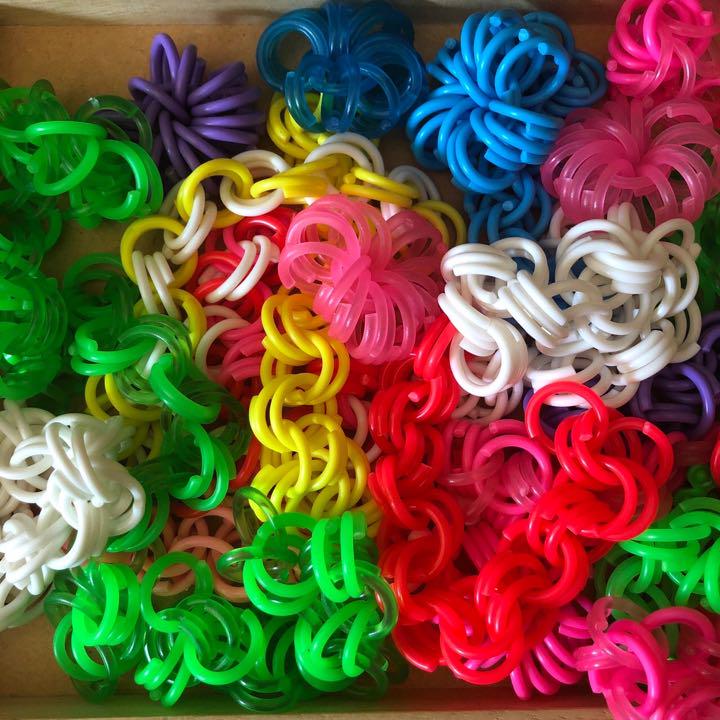 大量　チェーンリング　ままごと　知育玩具