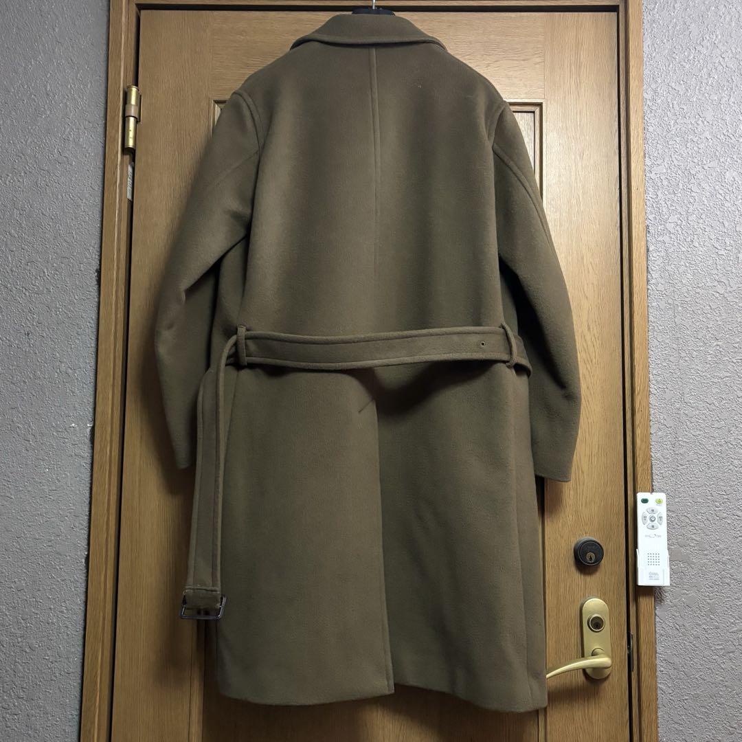 オーラリーBeaver Melton Soutien Collar Coat