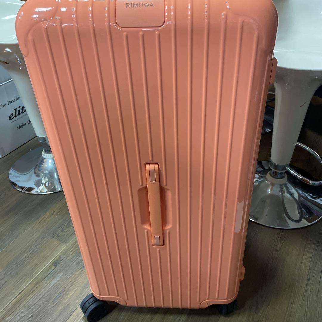 生涯保証 中美品 RIMOWA ESSENTIAL トランク プラス パパイヤ